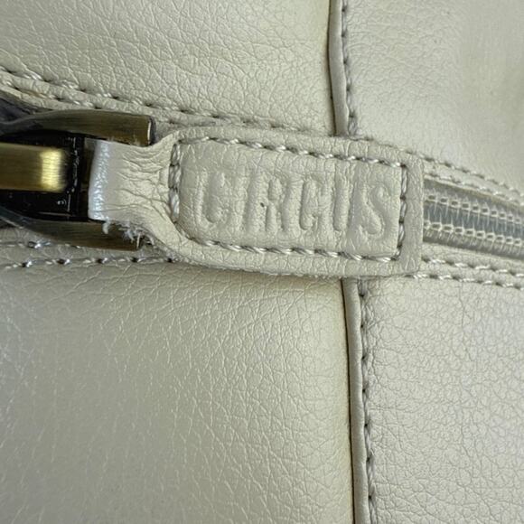 Sam Edelman Circus Sanders Ivory White Leather Round Toe Lace Up Combat Boots 11 - Picture 7 of 8